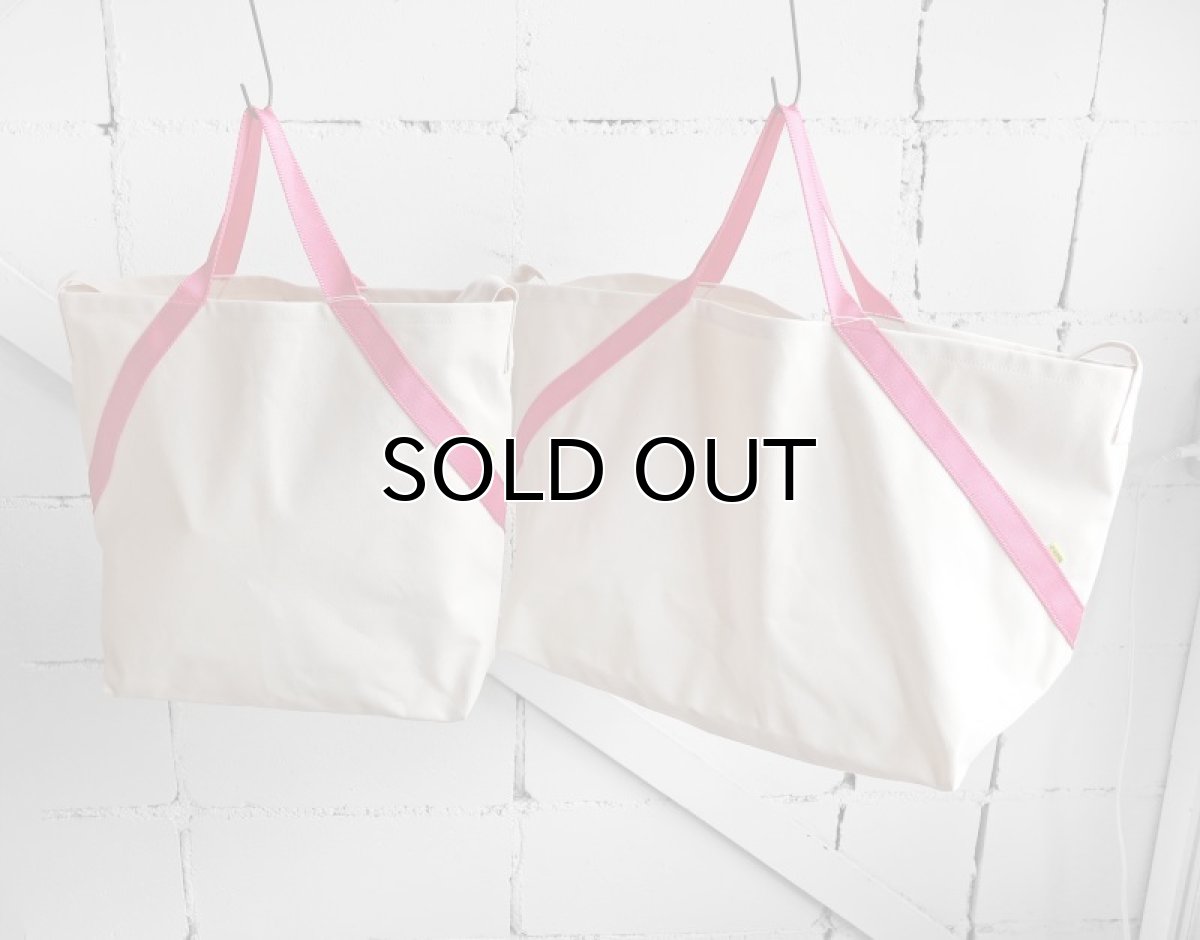 画像5: Riprap "A TOTE" -STUDIO MADE- color NATURAL/FUCHSIA size MEDIUM, LARGE (5)