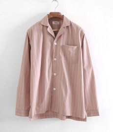 画像1: Riprap "PAJAMA SHIRT" -WEATHER STRIPE-  color PINK　size L-XL (1)