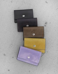 画像7: "JUTTA NEUMANN" WAITER'S WALLET  -MEDIUM SIZE-　color BLACK / MUSTARD (7)