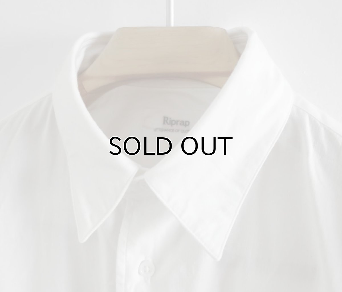 画像3: Riprap "GRASSES HOLE SHIRT" -6OZ CHAMBRAY-  color WHITE　size L, XL (3)