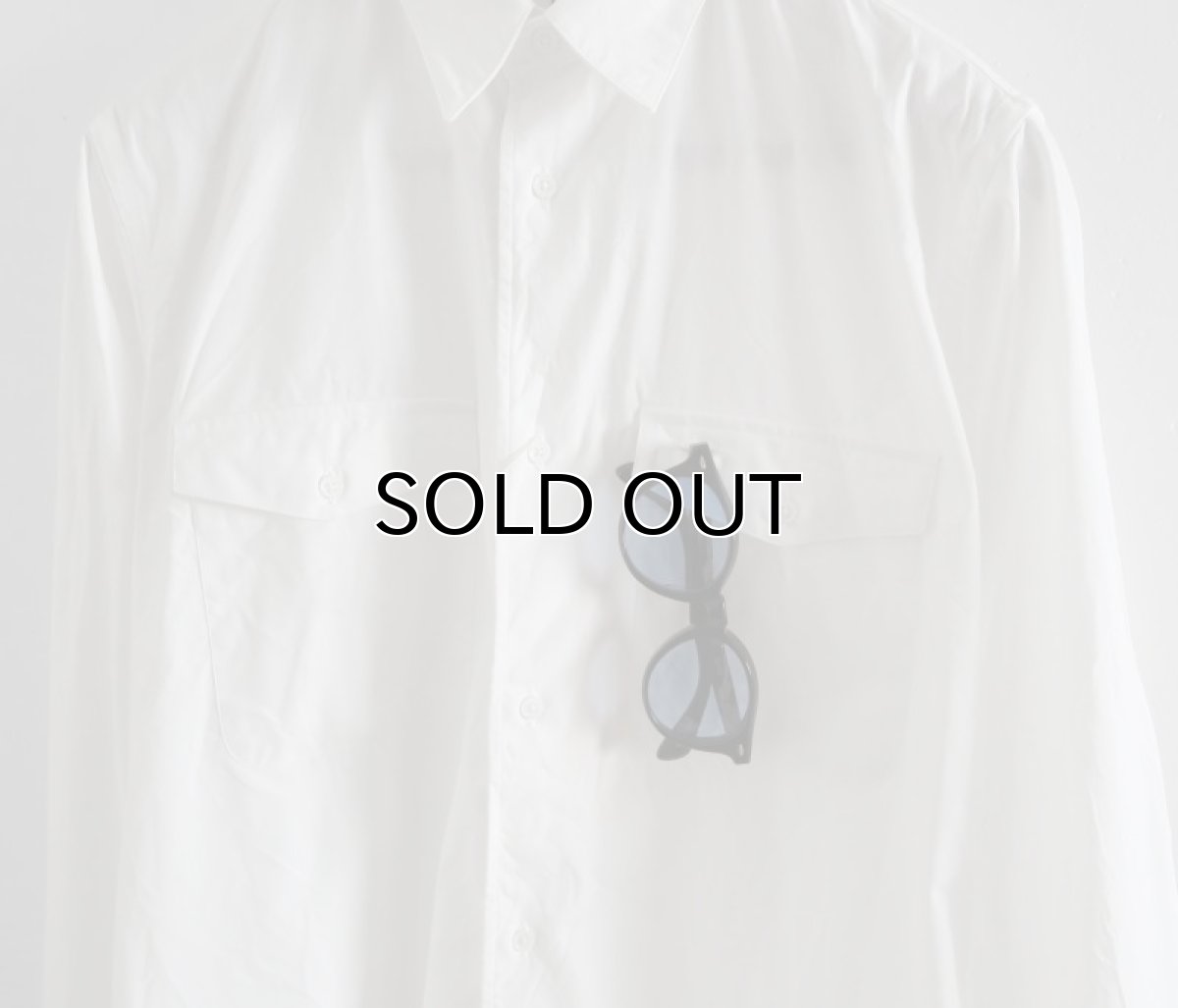 画像6: Riprap "GRASSES HOLE SHIRT" -6OZ CHAMBRAY-  color WHITE　size L, XL (6)