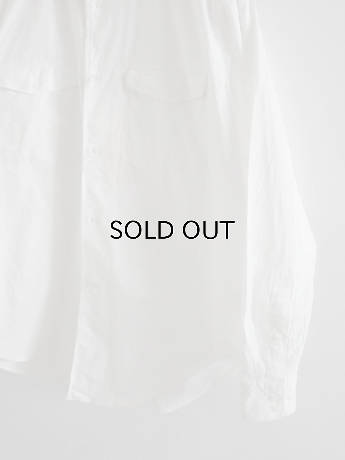 画像7: Riprap "GRASSES HOLE SHIRT" -6OZ CHAMBRAY-  color WHITE　size L, XL (7)