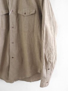 画像6: Riprap "GRASSES HOLE SHIRT" -6OZ CHAMBRAY-  color BEIGE　size L, XL (6)