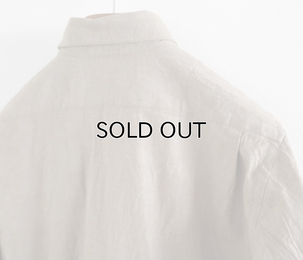 画像7: Riprap "GRASSES HOLE SHIRT" -6OZ CHAMBRAY-  color BEIGE　size L, XL (7)