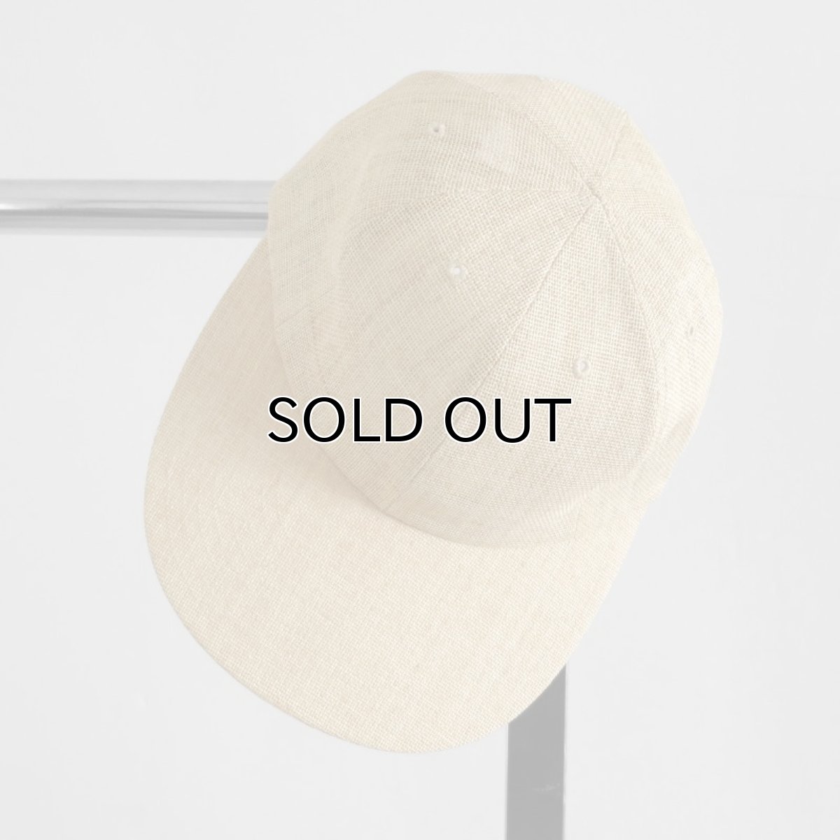 画像2: Riprap "SEMI LONG BRIM CAP" -PAPER CLOTH- color NATURAL, BLACK size FREE (2)