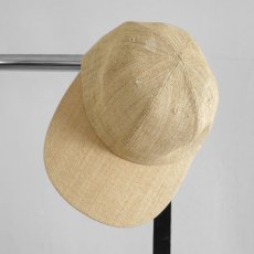 画像2: Riprap "SEMI LONG BRIM CAP" -PAPER CLOTH-　color NATURAL, BLACK　size FREE (2)