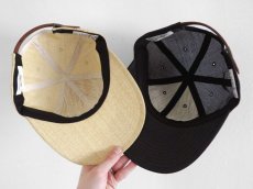 画像7: Riprap "SEMI LONG BRIM CAP" -PAPER CLOTH-　color NATURAL, BLACK　size FREE (7)
