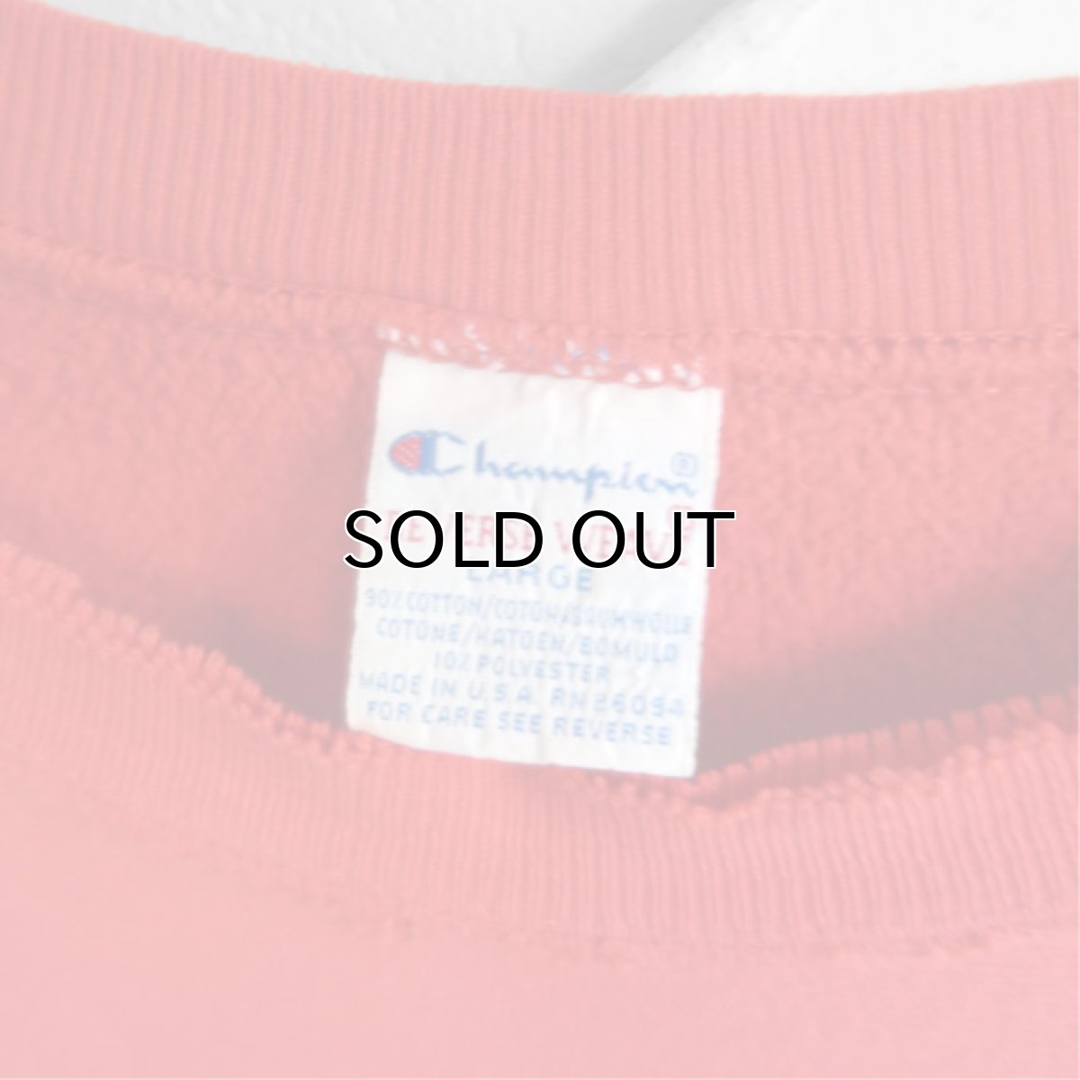 画像8: 1990's Champion "REVERSE WEAVE" Sweat Shirt RED size L(表記L) (8)