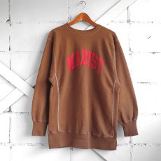 画像1: 1990's Champion "REVERSE WEAVE" Sweat Shirt -Over Dyed-　LIGHT BROWN　size L-XL(表記XXL) (1)