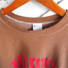 画像6: 1990's Champion "REVERSE WEAVE" Sweat Shirt -Over Dyed-　LIGHT BROWN　size L-XL(表記XXL) (6)