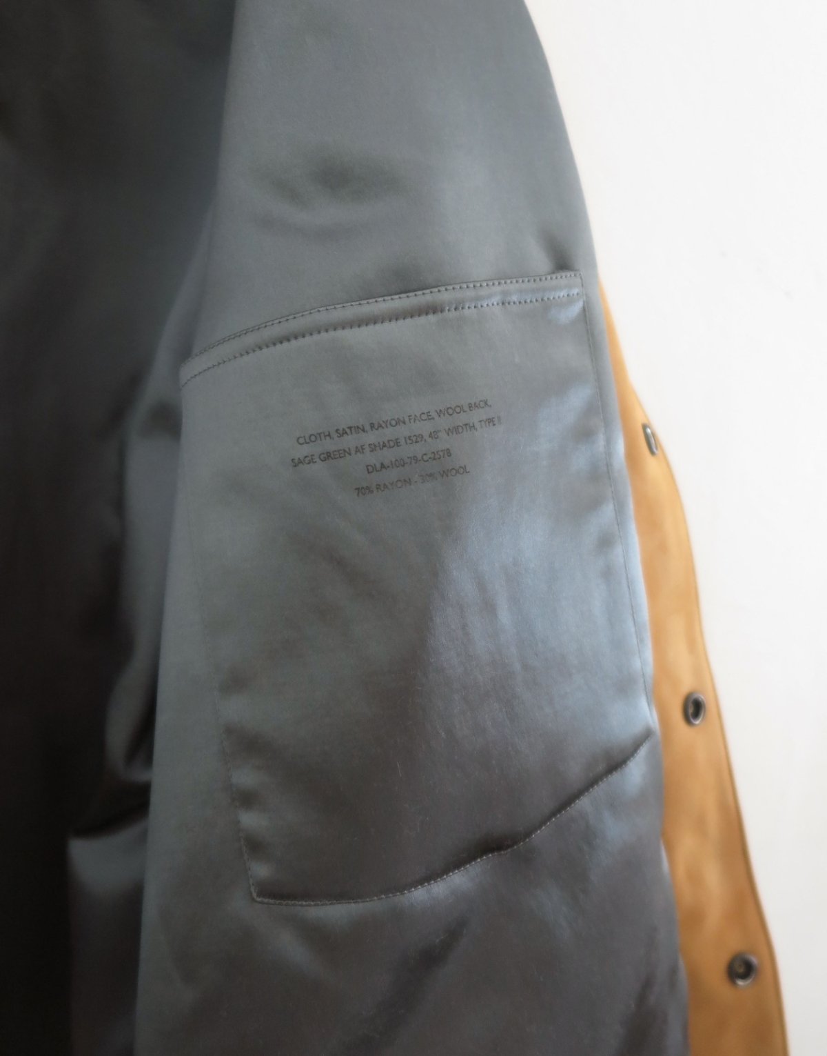 画像6: Riprap "HUNTING JACKET" -BELGIAN COW NUBUCK-　color YELLOW (6)