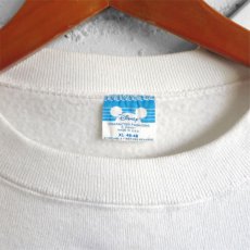 画像5: 1980's DISNEY "MICKEY MOUSE" Print  Sweat Shirt　WHITE　size L-XL (5)
