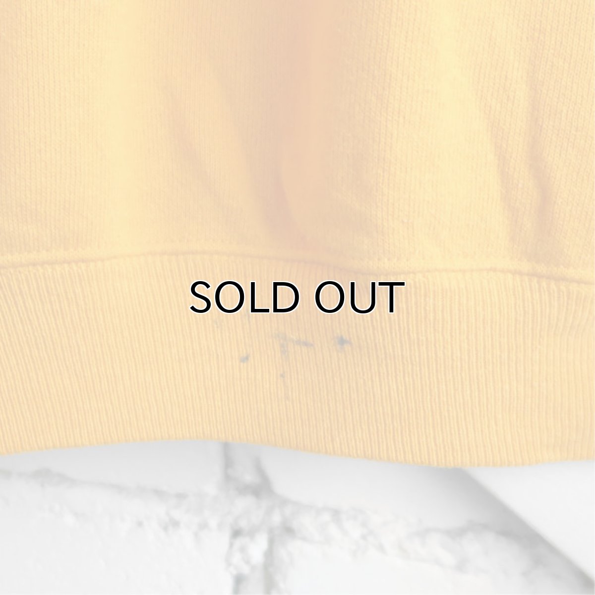 画像6: 1980's~ "ARIZONA STATE" Print  Sweat Shirt MUSTARD size L (6)