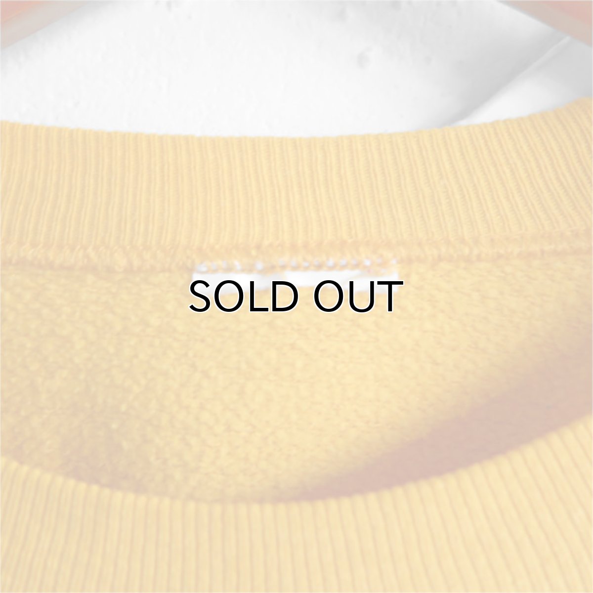 画像7: 1980's~ "ARIZONA STATE" Print  Sweat Shirt MUSTARD size L (7)