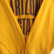 画像5: 1980's~ "ARIZONA STATE" Print  Sweat Shirt　MUSTARD　size L (5)