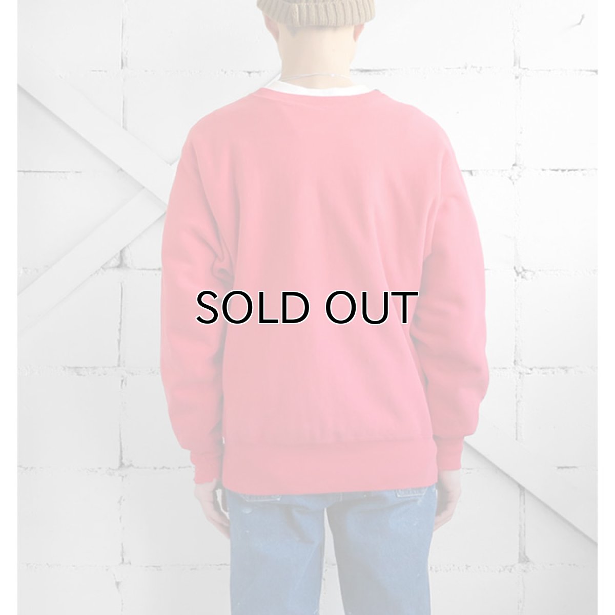 画像3: 1990's Champion "REVERSE WEAVE" Sweat Shirt RED size L(表記L) (3)