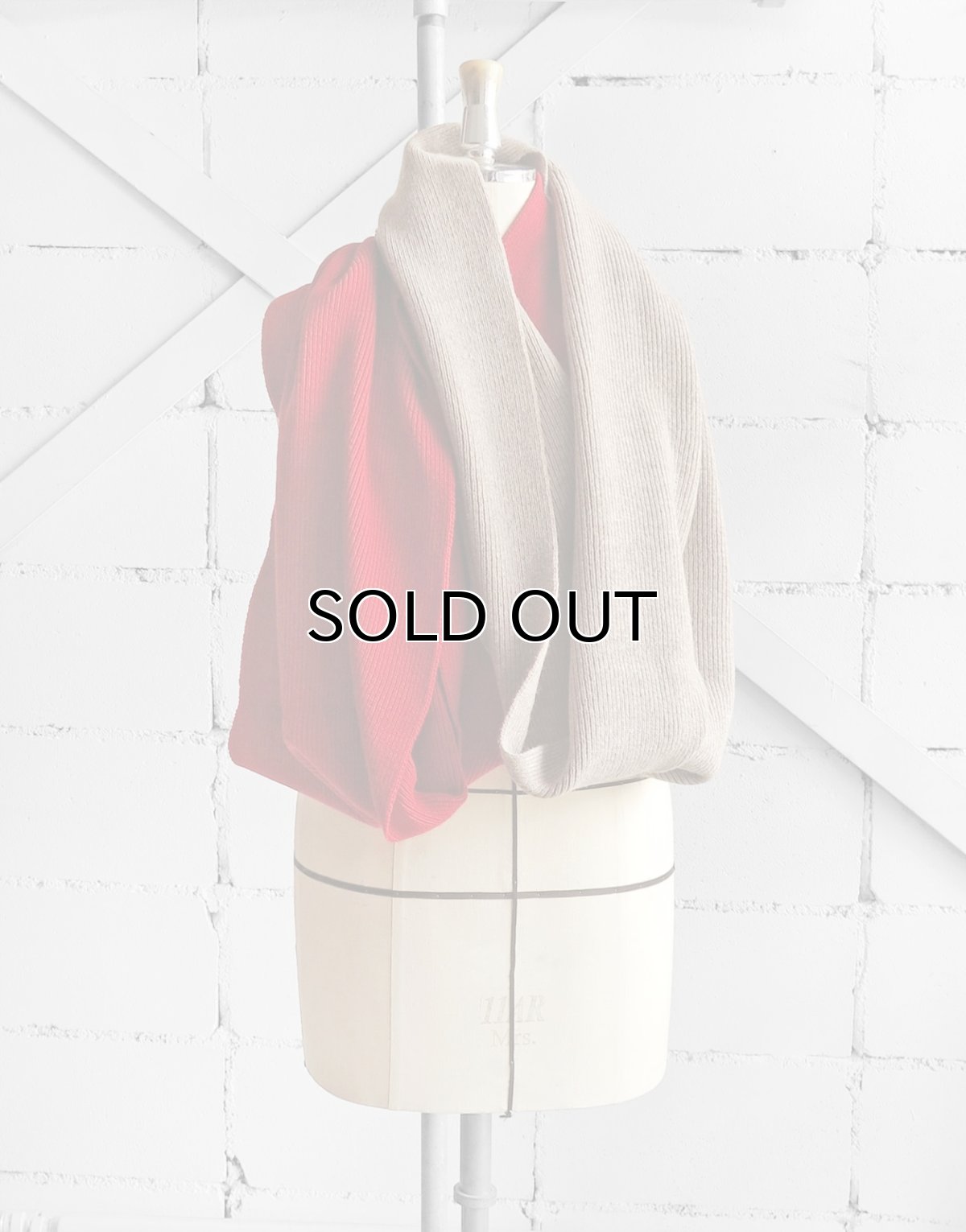 画像2: Riprap "UTILITY TUBE" -LAMBS WOOL-  　color RED, BEIGE　size FREE (2)