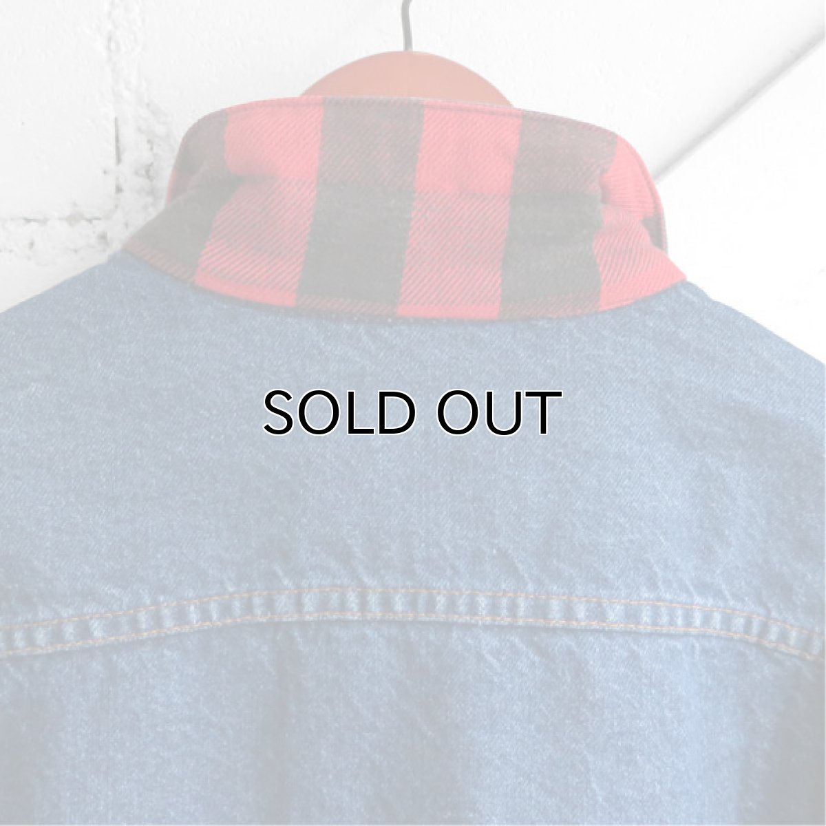 画像9: 1980's Levi's "70411" Blue Denim 4Pocket Jacket フランネル裏地 BLUE DENIM size M-L (9)