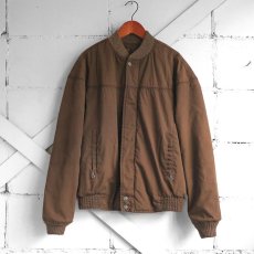 画像1: 1960's~ "Derby of San Francisco" Cap Shoulder Jacket 中綿仕様　BROWN　size M(表記40) (1)