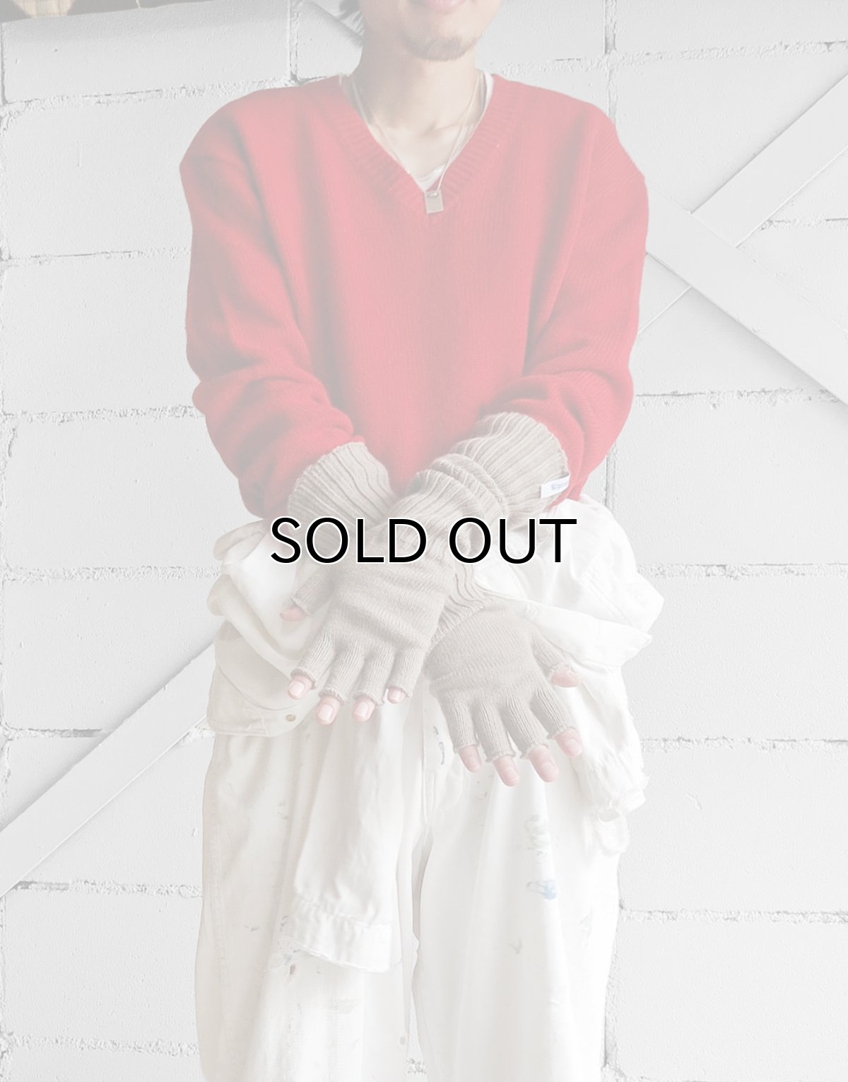 画像5: Riprap "O/F LONG GLOVES" -BRITISH WOOL-　size FREE (5)