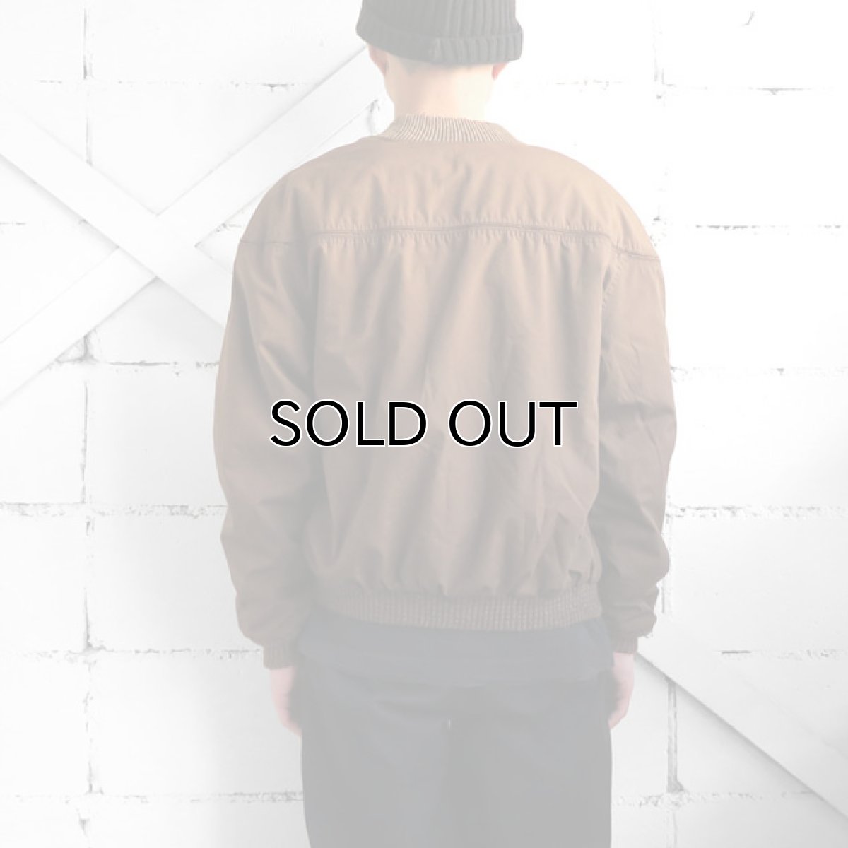 画像3: 1960's~ "Derby of San Francisco" Cap Shoulder Jacket 中綿仕様　BROWN　size M(表記40) (3)