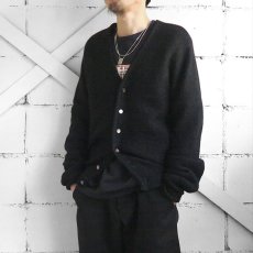 画像3: 1960's U.S.A. Alpaca Wool Knit Cardigan　BLACK　size M(表記M) (3)