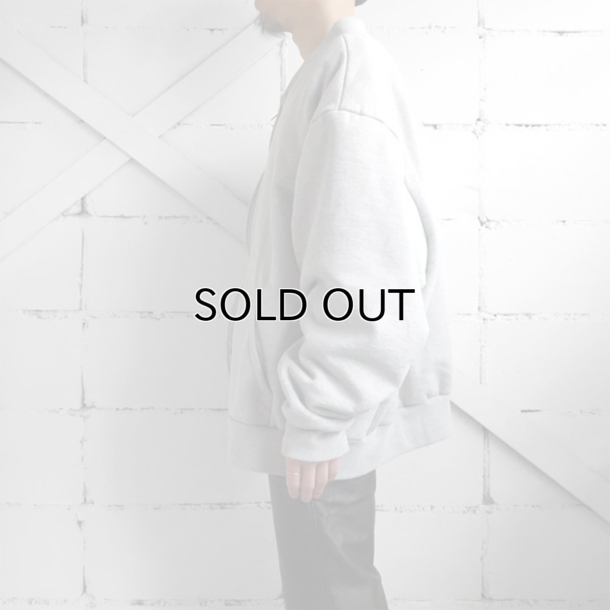 画像5: NEW "CAMBER" Heavy oz Sweat Jacket -Thermal Lined-　HEATHER GREY　size 3XL (5)