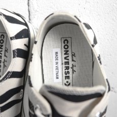 画像7: NEW CONVERSE "CHUCK TAYLOR ALL STAR" Canvas Sneaker　ZEBRA　size US 8~10 (7)