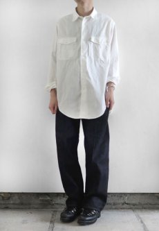 画像12: Riprap "GRASSES HOLE SHIRT" -6OZ CHAMBRAY-  color BEIGE　size L, XL (12)