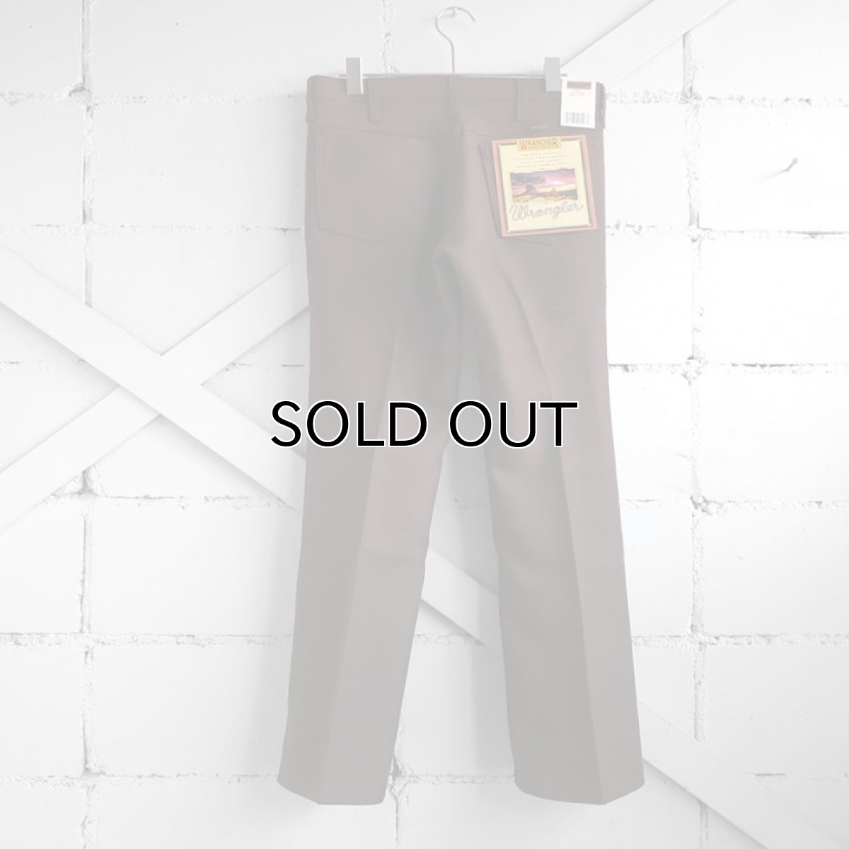 画像3: Wrangler "WRANCHER DRESS JEANS"  Boot Cut Pants　BROWN　size W 30~40 INCH (3)