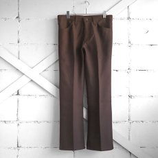 画像2: Wrangler "WRANCHER DRESS JEANS"  Boot Cut Pants　BROWN　size W 30~40 INCH (2)