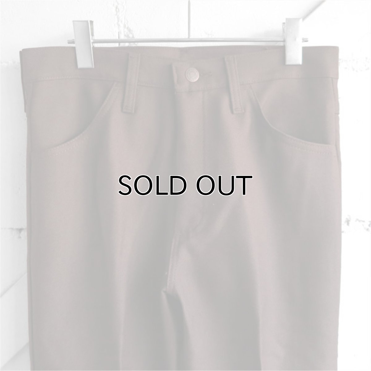 画像4: Wrangler "WRANCHER DRESS JEANS"  Boot Cut Pants　BROWN　size W 30~40 INCH (4)