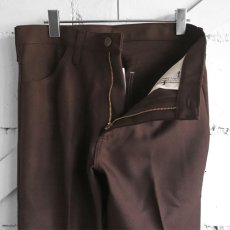 画像5: Wrangler "WRANCHER DRESS JEANS"  Boot Cut Pants　BROWN　size W 30~40 INCH (5)