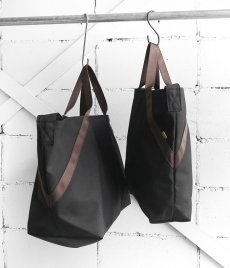 画像3: Riprap "A TOTE" -STUDIO MADE-　color BLACK/DARK BROWN　2 SIZE (3)