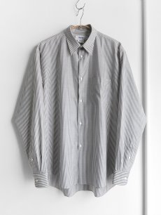 画像1: Riprap "FF REGULAR COLLAR SH" -WASHABLE WOOL POPLIN-　color FAKE HICKORY (1)