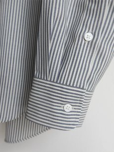 画像5: Riprap "FF REGULAR COLLAR SH" -WASHABLE WOOL POPLIN-　color FAKE HICKORY (5)