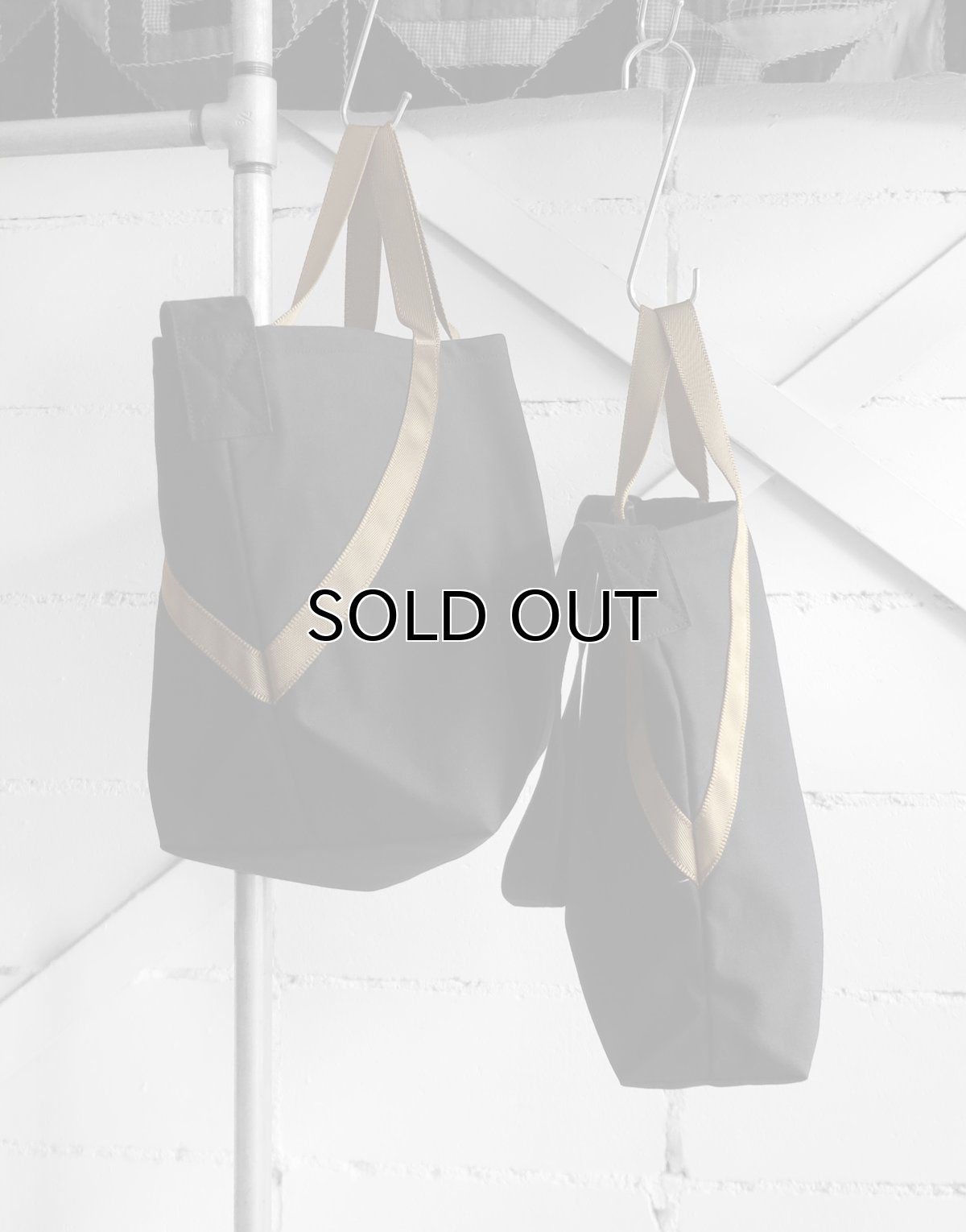 画像2: Riprap "A TOTE" -STUDIO MADE-　color BLACK/SOIL　size MEDIUM, LARGE (2)