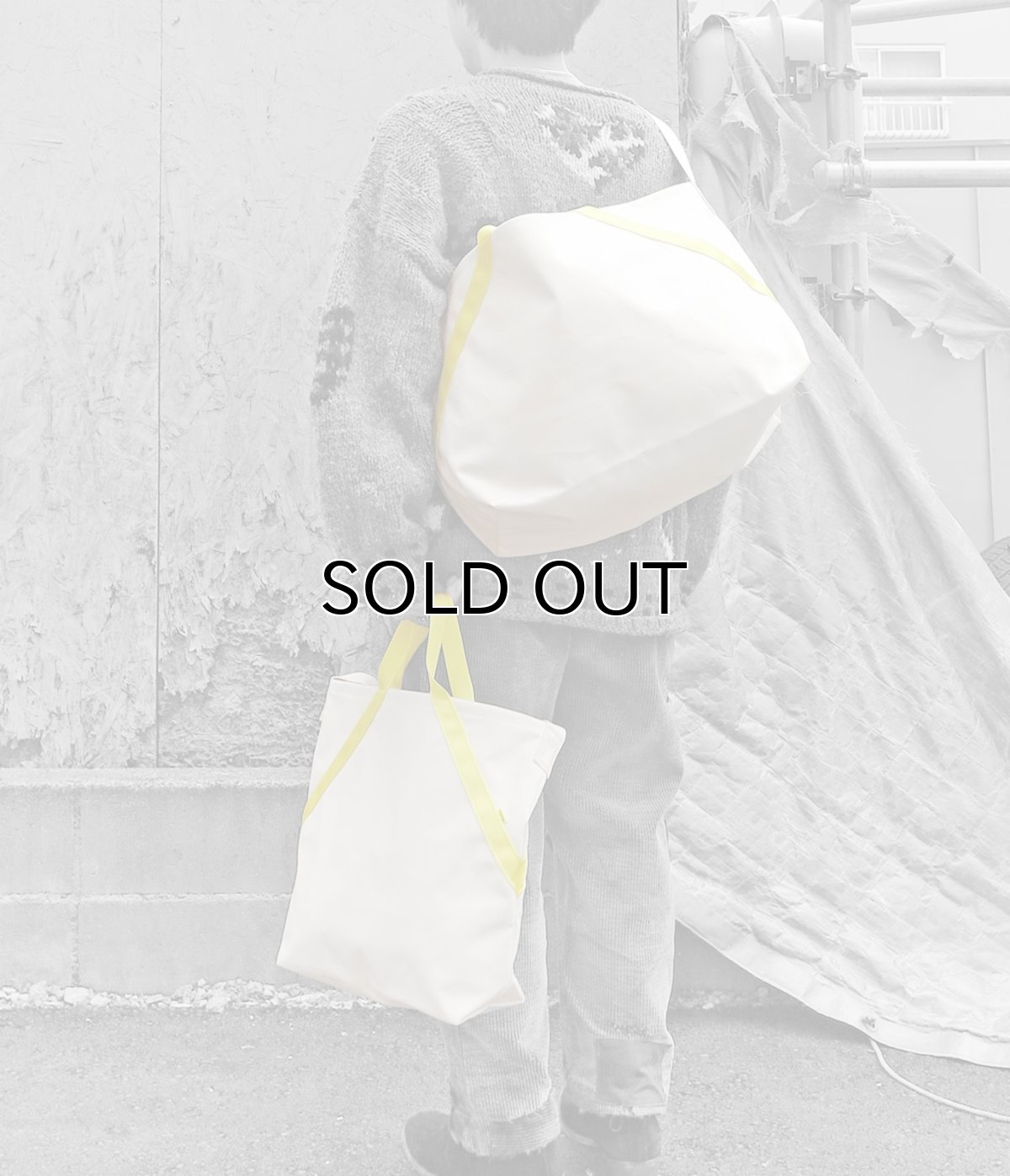 画像8: Riprap "A TOTE" -STUDIO MADE- color NATURAL/POLLEN size MEDIUM, LARGE (8)