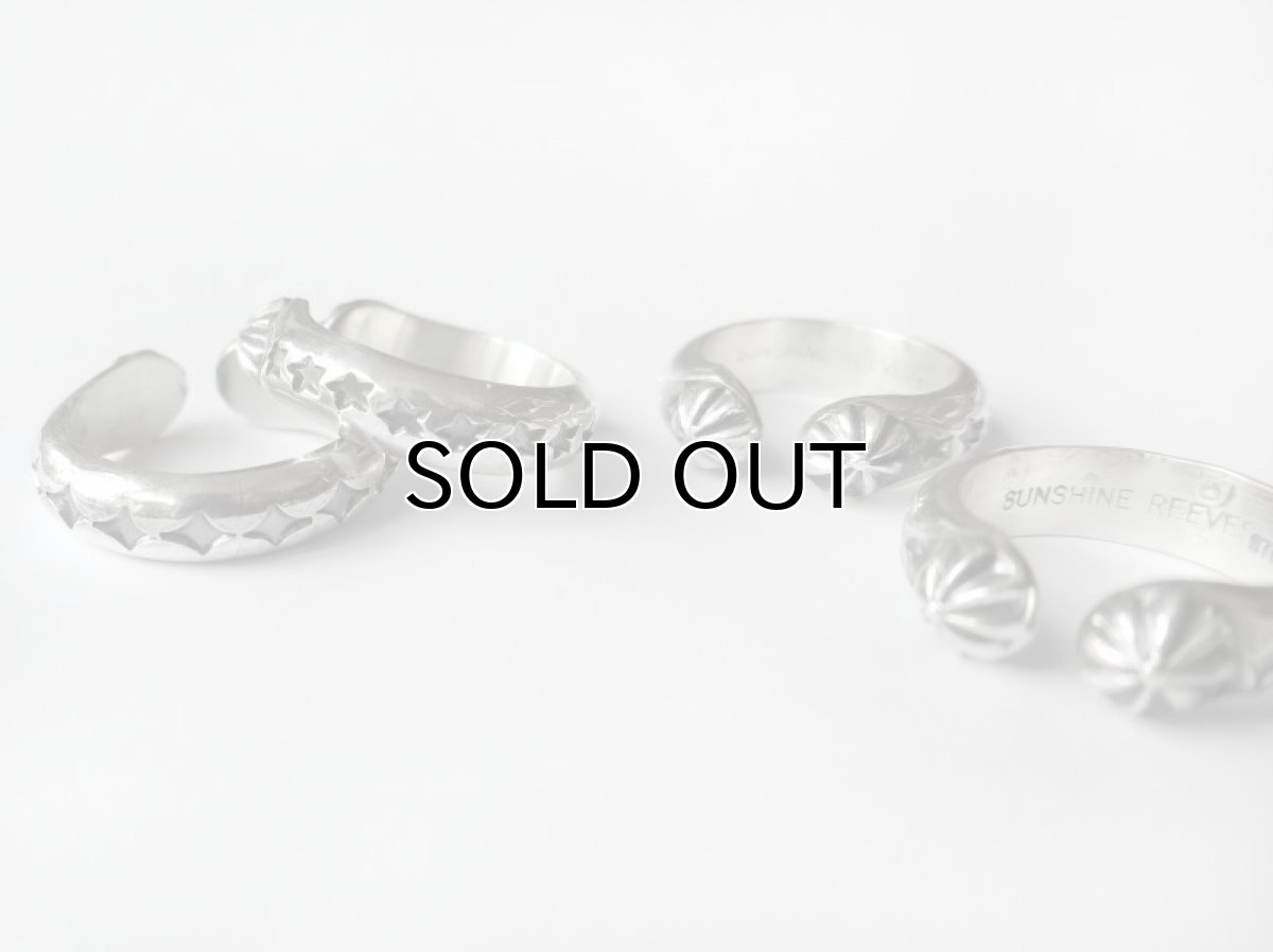 画像2: SUNSHINE REEVES サンシャインリーブス  Navajo Silver Ring size US17 (2)