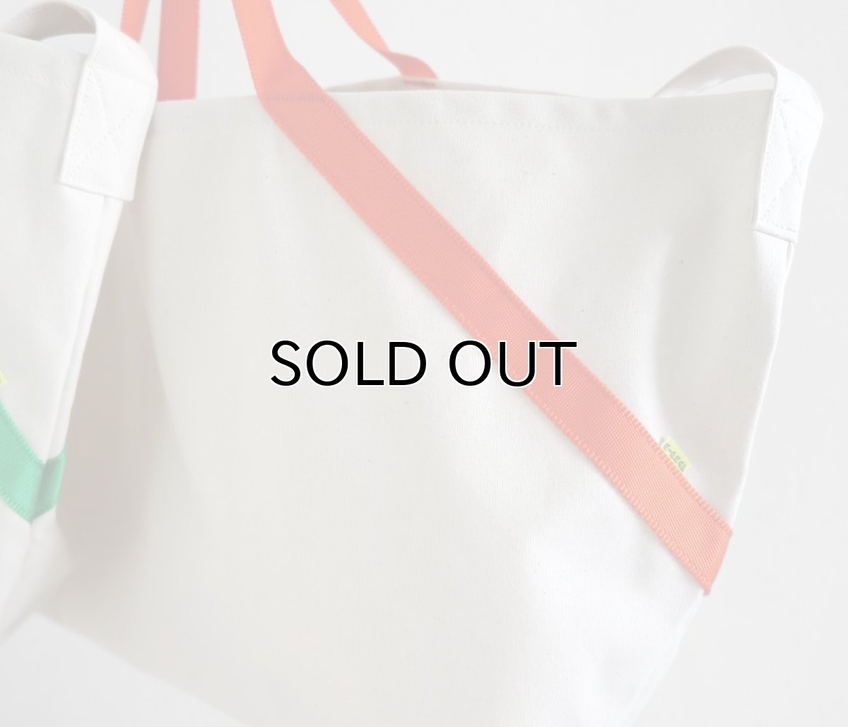 画像3: Riprap "A TOTE" -STUDIO MADE-　color NATURAL/ORANGE, GREEN　size LARGE (3)