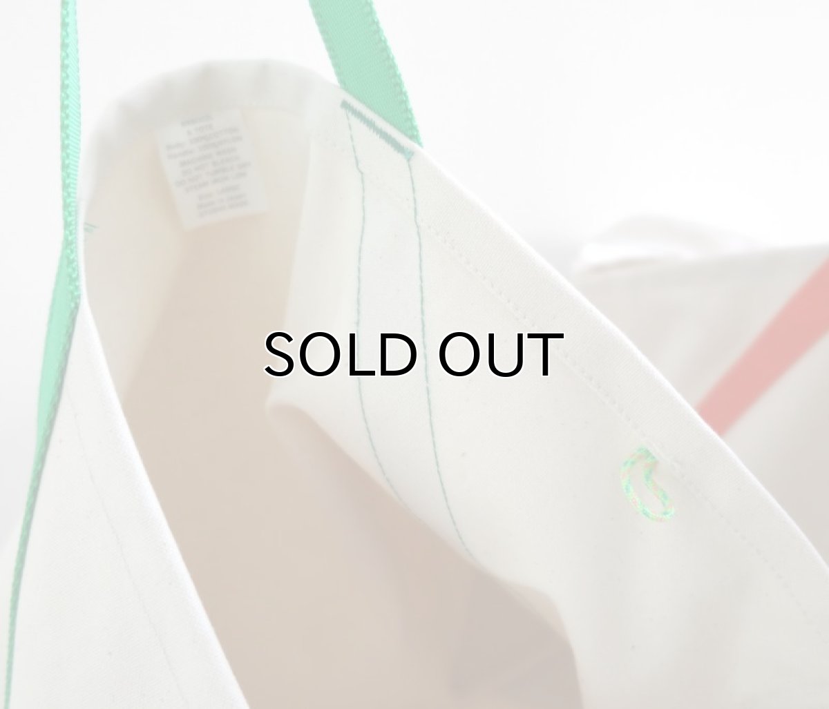 画像6: Riprap "A TOTE" -STUDIO MADE-　color NATURAL/ORANGE, GREEN　size LARGE (6)