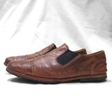 画像2: "TIMBERLAND" Leather Slip On Shoes　color BROWN　size US 8 (2)