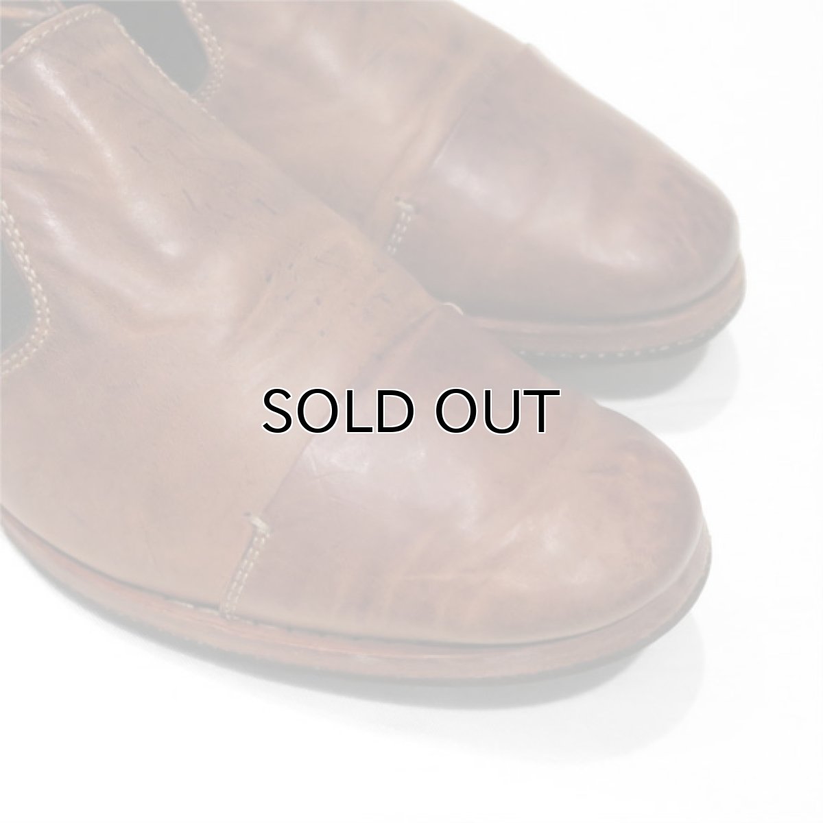 画像4: "TIMBERLAND" Leather Slip On Shoes color BROWN size US 8 (4)