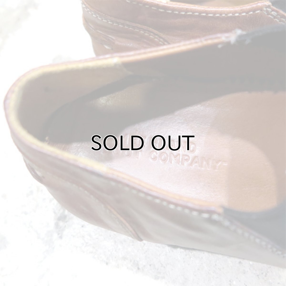 画像5: "TIMBERLAND" Leather Slip On Shoes color BROWN size US 8 (5)