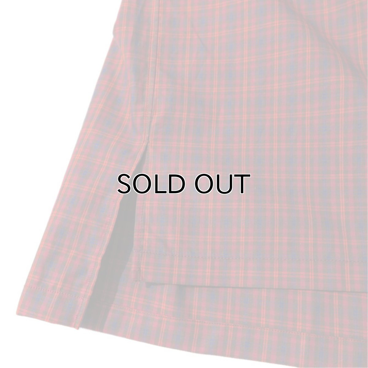画像7: Riprap "S/S Semi Open Collar Shirt" -Plaid Broad-  color BROWN/RED　size MEDIUM, LARGE, X-LARGE (7)