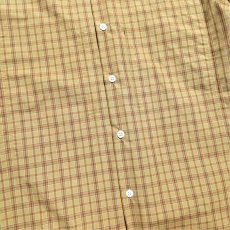 画像5: Riprap "S/S Semi Open Collar Shirt" -Plaid Broad-  color BEIGE/MINT　size MEDIUM, LARGE, X-LARGE (5)