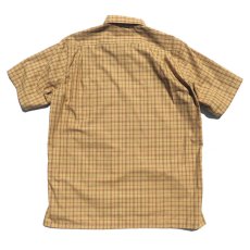 画像2: Riprap "S/S Semi Open Collar Shirt" -Plaid Broad-  color BEIGE/MINT　size MEDIUM, LARGE, X-LARGE (2)