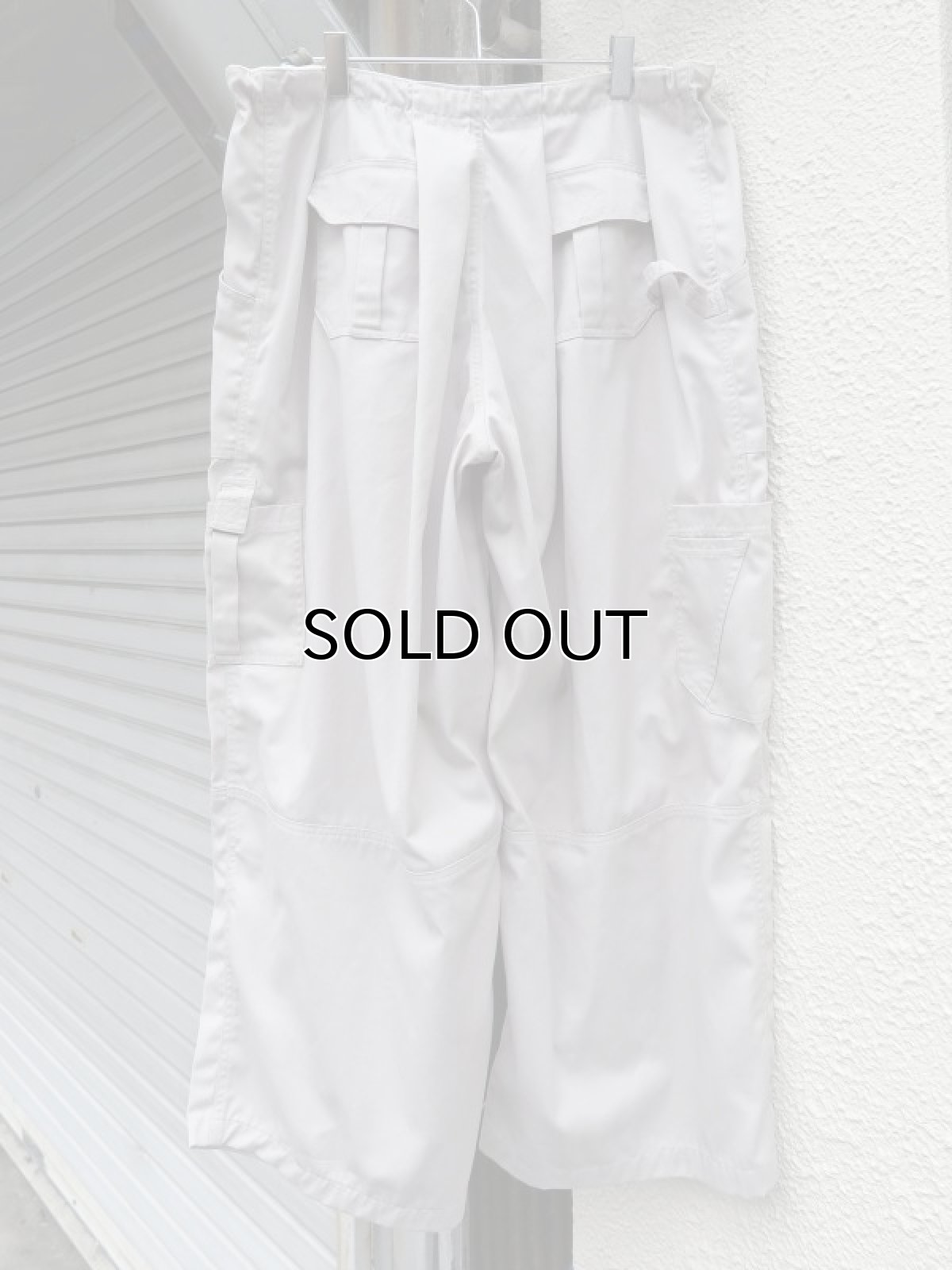 画像2: US WORK -REMAKE- SUPER WIDE EASY PANTS color LIGHT GREY size FREE (2)