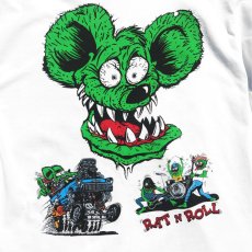 画像4: NEW "RAT FINK" Multi Print L/S T-Shirt　WHITE　size M, L, XL (4)