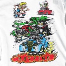 画像3: NEW "RAT FINK" Multi Print L/S T-Shirt　WHITE　size M, L, XL (3)